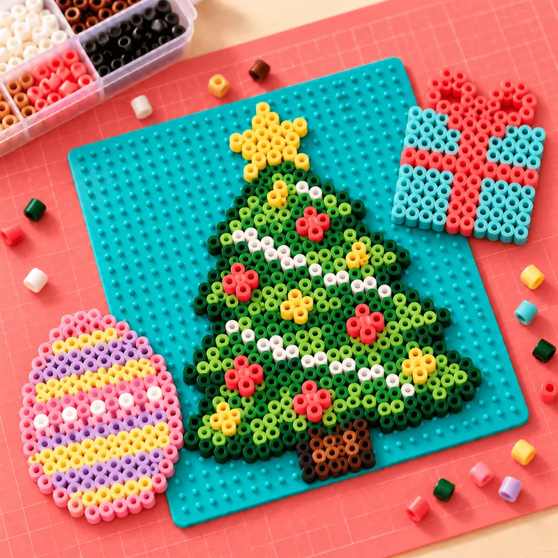 Peças de Hama Beads da coleção Datas comemorativas e decoração